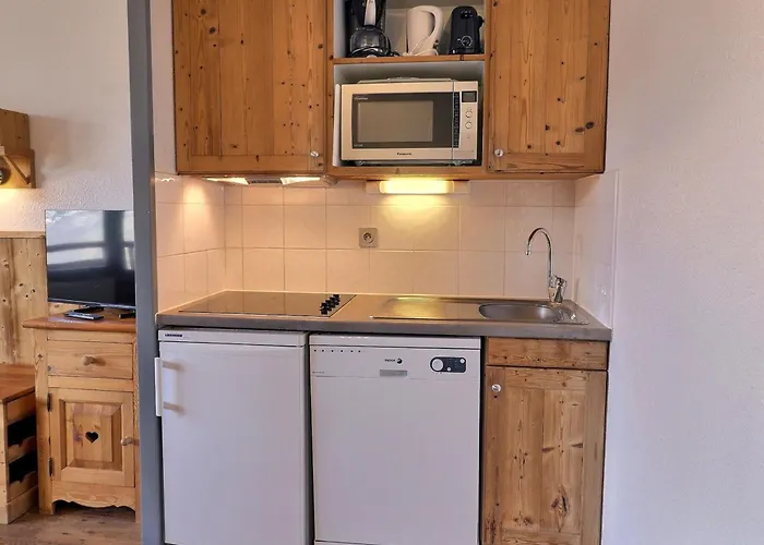 2 Pieces Confortable, Skis Aux Pieds, Balcon, 4 Pers. - Fr-1-182a-25 דירה