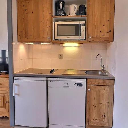 2 Pieces Confortable, Skis Aux Pieds, Balcon, 4 Pers. - Fr-1-182a-25 شقة